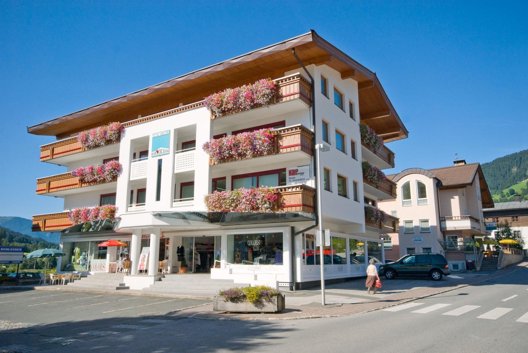 Apartmenthaus Brixen — Außenansicht
